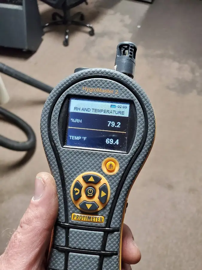 Moisture meter humidity assessment for Fire & Smoke Damage Restoration in Holyoke